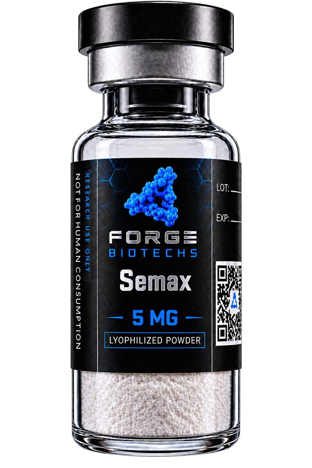 Semax 5 mg research vial