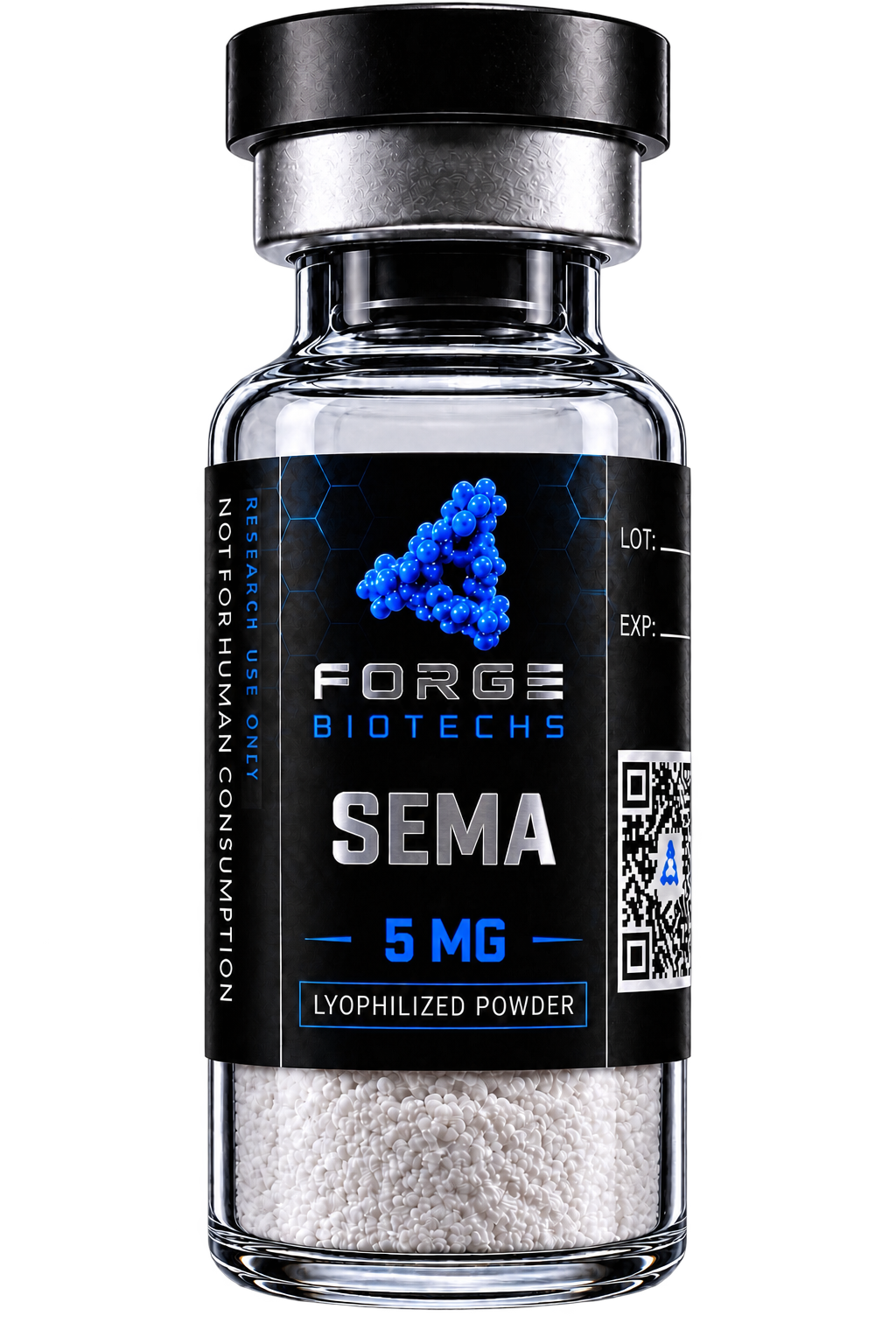 Semaglutide 5 mg research vial