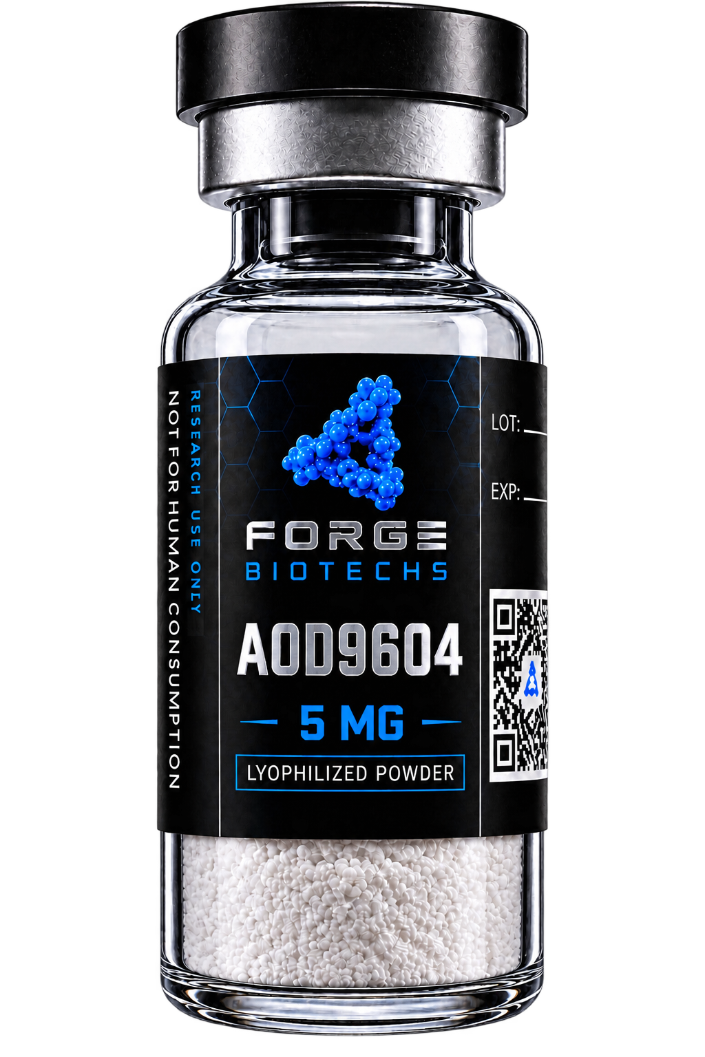 AOD9604 5 mg research vial